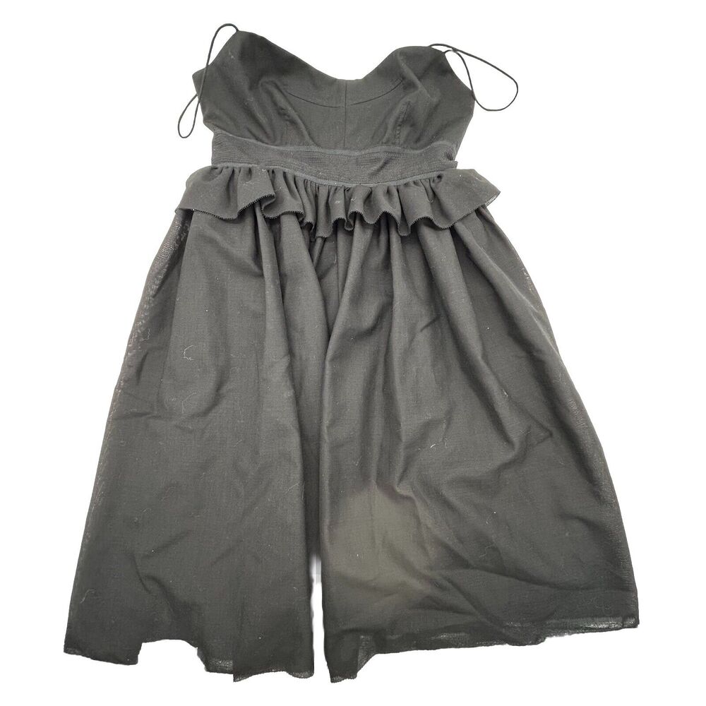 J Crew Dress Women's Black Sleeveless See Measurements in Photos‎